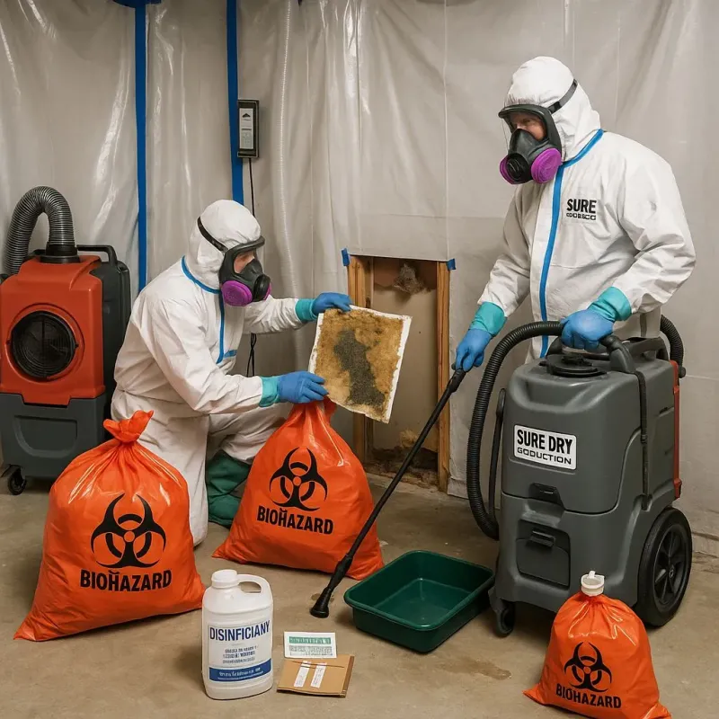 Contaminated Water Handling Protocols process in Rainbow, CA