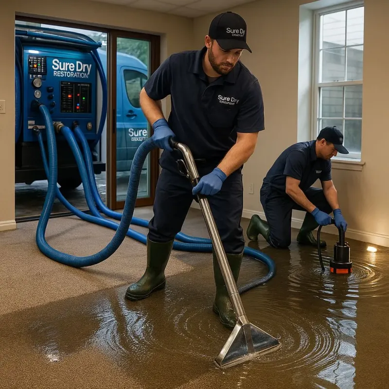 Water Extraction and Removal process in Rainbow, CA